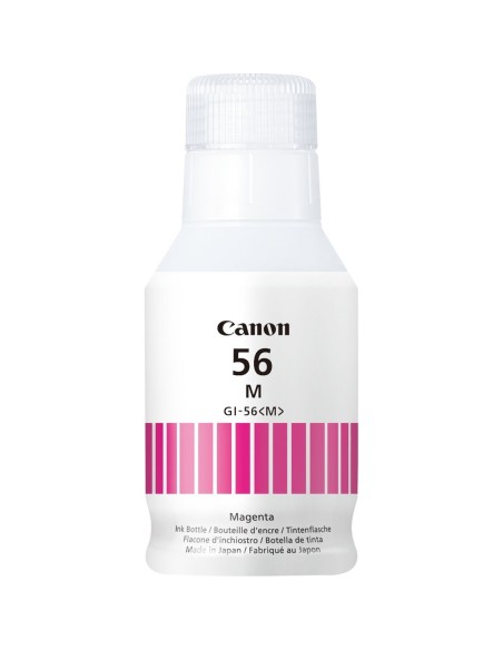 Botella tinta canon gi  56m magenta 135ml 11959 paginas