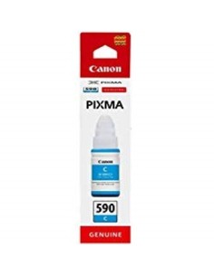Botella tinta canon gi  590c cian 70ml 7000 paginas