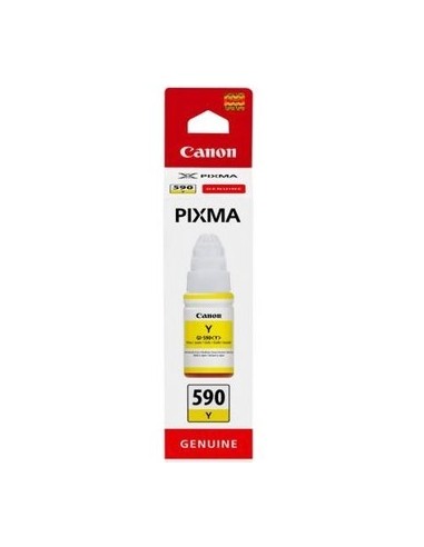 Botella tinta canon gi  590y amarillo 70ml 7000 paginas
