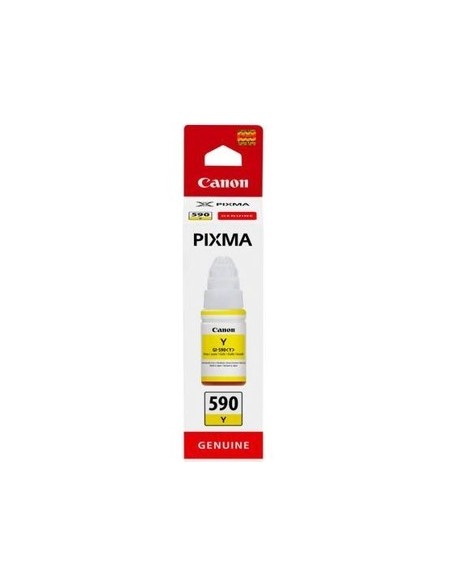 Botella tinta canon gi  590y amarillo 70ml 7000 paginas