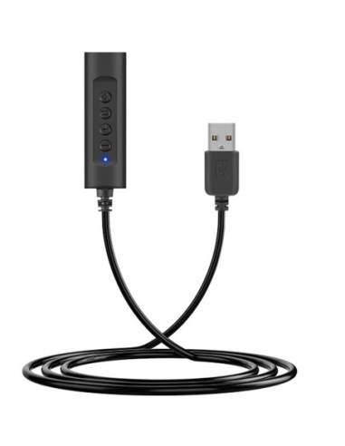 Cable adaptador de audio equip life jack 3 5mm  usb tipo a