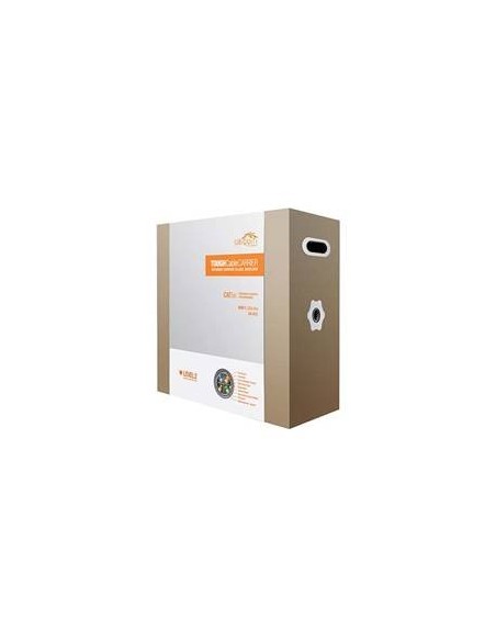 Cable cat 5e ubiquiti bobina 305m s  ftp doble apantallado cu solido hilo masa awg  24 anti  cros