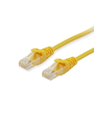 Cable de red equip latiguillo rj45 u  utp cat6a 15m amarillo