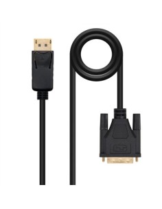 Cable displayport a dvi nanocable 1m  macho  macho  negro