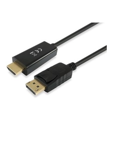 Cable displayport equip a hdmi macho  macho 2m negro