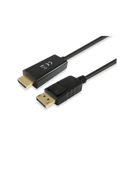 Cable displayport equip a hdmi macho  macho 2m negro