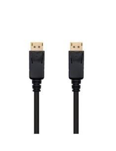 Cable displayport nanocable 2m  macho  macho  negro