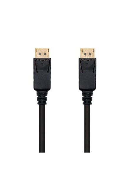 Cable displayport nanocable 2m  macho  macho  negro
