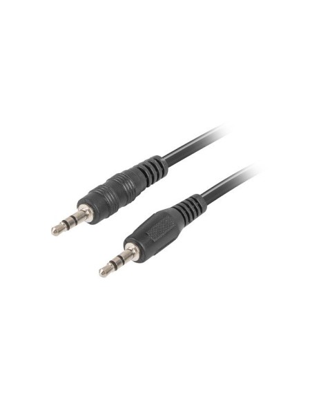 Cable estereo lanberg jack 3 5mm macho  jack 3 5mm macho 2m negro