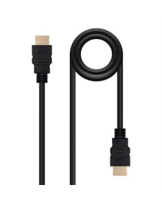 Cable hdmi 1 3 nanocable 1 8m negro  macho  macho