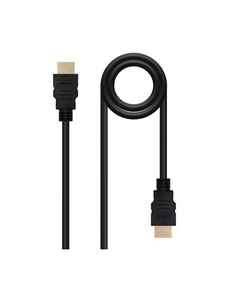 Cable hdmi 1 3 nanocable 1 8m negro  macho  macho