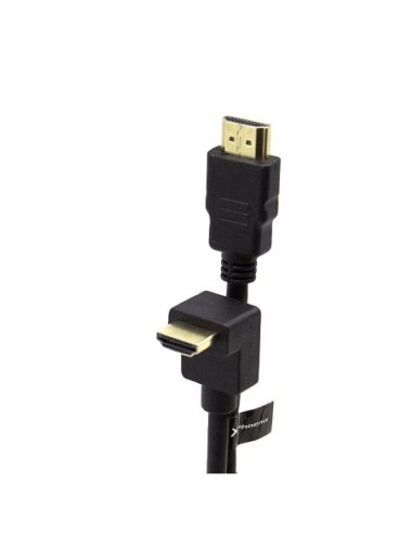 Cable hdmi a  a 90 grados awg 24 clase 2 0 de 3 m