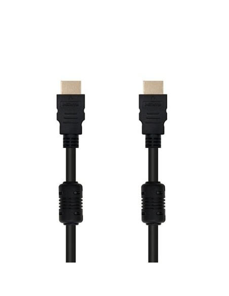 Cable hdmi alta velocidad nanocable 10m  macho  macho  negro