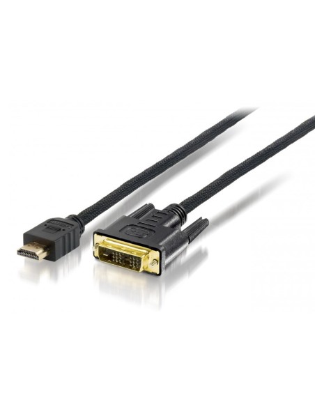 Cable hdmi equip macho a dvi macho 1 8m