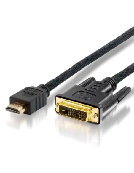 Cable hdmi equip macho a dvi macho 3m