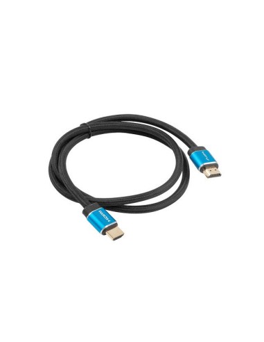 Cable hdmi lanberg m  m v2 0 premium certificate 1m negro