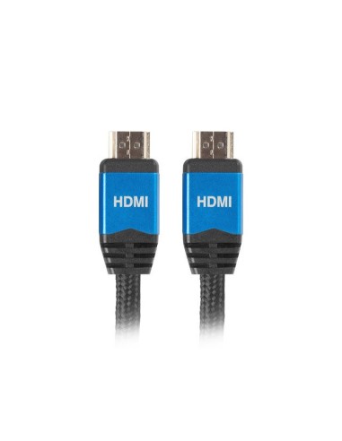 Cable hdmi lanberg premium v2 0 m  m cu 1 8m