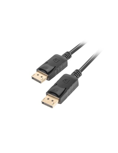 Cable lanberg displayport macho macho 4k negro 1 8m