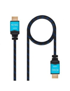 Cable nanocable hdmi a to hdmi a 4k 2m trenzado