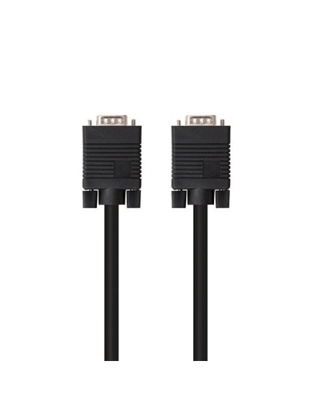 Cable svga hdb15 nanocable 1 8m  macho  macho  negro