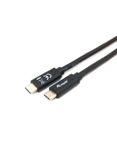 Cable usb tipo c equip macho  macho 1m