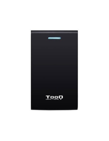 Caja externa 2 5 pulgadas sata tooq tqe  2526b negro usb 3 0  5gbps  compatible hdd 9 5mm  12 5m