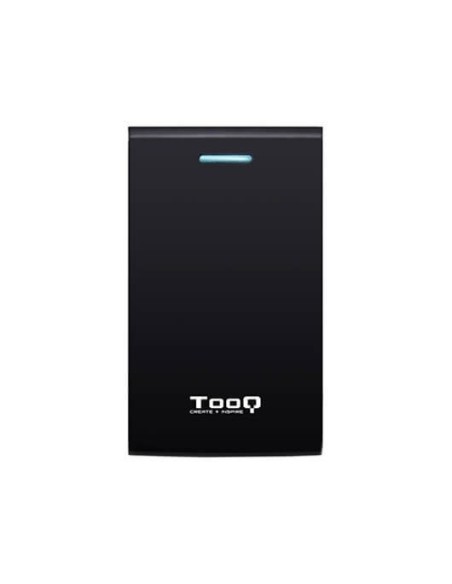 Caja externa 2 5 pulgadas sata tooq tqe  2526b negro usb 3 0  5gbps  compatible hdd 9 5mm  12 5m