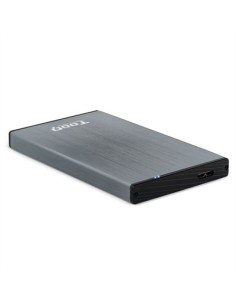 Caja externa tooq tqe  2527g para hhd  ssd 2 5 pulgadas 9 5mm sata usb 3 0 gris