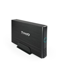 Caja externa tooq tqe  3520b para hdd 3 5 pulgadas sata usb 2 0 negro