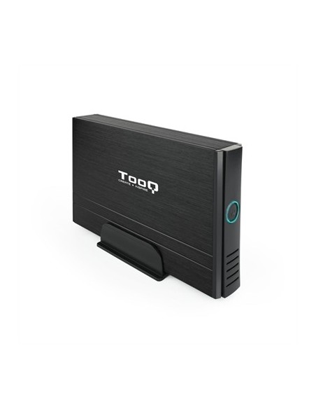 Caja externa tooq tqe  3520b para hdd 3 5 pulgadas sata usb 2 0 negro