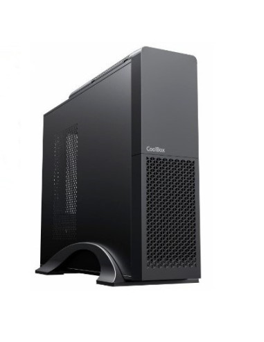 Caja ordenador coolbox microatx slim t313 usb  c fuente sfx 300w bronze incluida