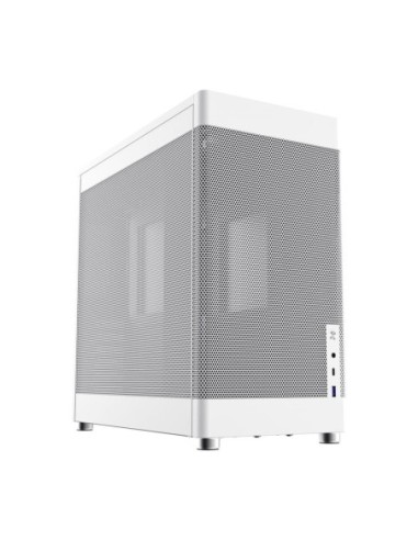 Caja ordenador gaming coolbox mesh atx mp1 blanco