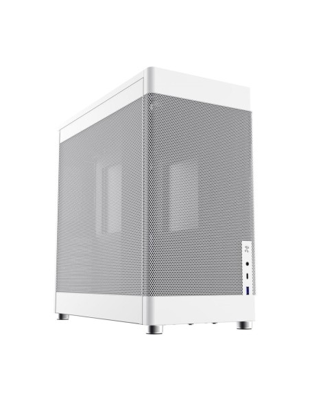 Caja ordenador gaming coolbox mesh atx mp1 blanco