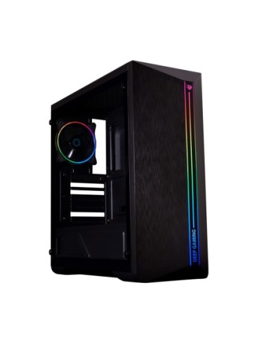 Caja ordenador gaming deep gaming dgc200 rgb atx usb 3 0 sin fuente