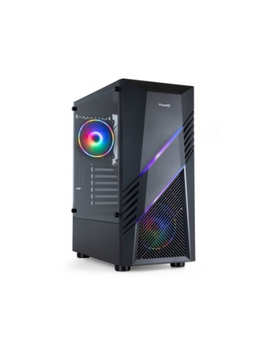 Caja ordenador gaming tooq tqgcc102  b biohazard atx argb