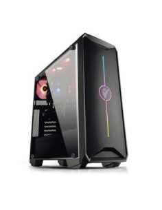 Caja ordenador phoenix gaming factor  zmir atx ventiladores y controladora incluidos