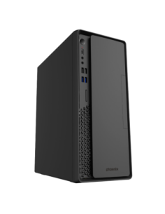 Caja ordenador phoenix lite evo micro atx de 15 litros  fuente tfx no incluida  usb 3 0 y tipo c