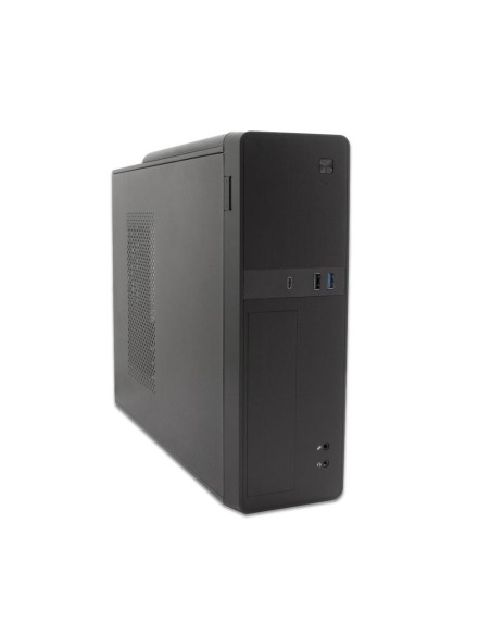 Caja ordenador sobremesa coolbox microatx slim t310 usb  c lector de tarjetas fuente sfx 300w bronz