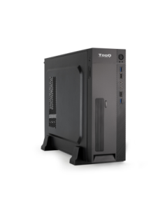 Caja ordenador tooq slim matx tqc  3008u3cd 500w lector tarjetas