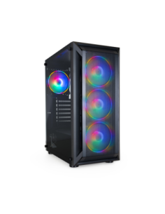 Caja semitorre gaming tooq tqgcc101  b ragnarok negra