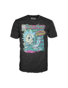 Camiseta funko series tv rick y morty morty mind blowers 64530