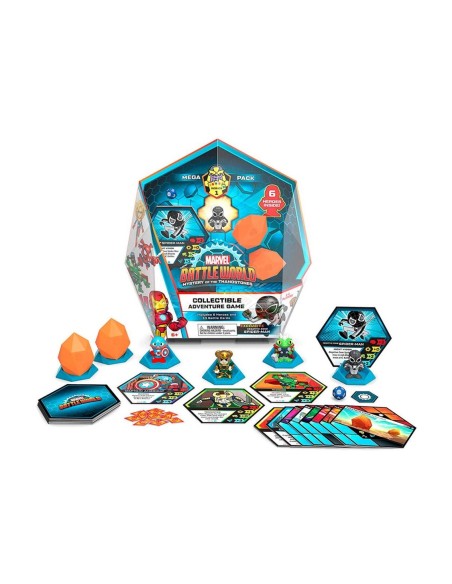 Capsula funko battleworld marvel temporada 1 mega pack spider  man español 57443