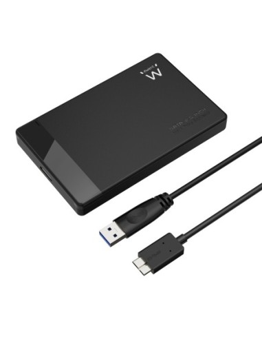 Carcasa disco duro ewent ew7049 2 5 pulgadas usb tipo b negra