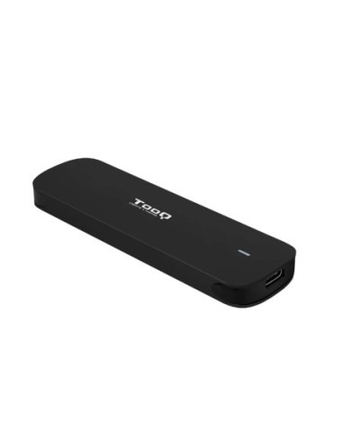 Carcasa disco duro tooq tqe  2201r para ssd m 2 usb  c negra