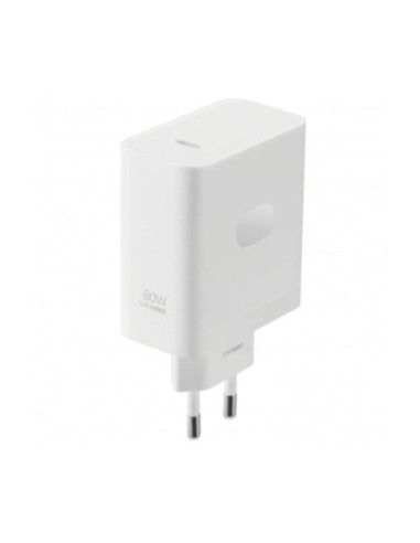 Cargador one plus supervoc 80w usb tipo c blanco