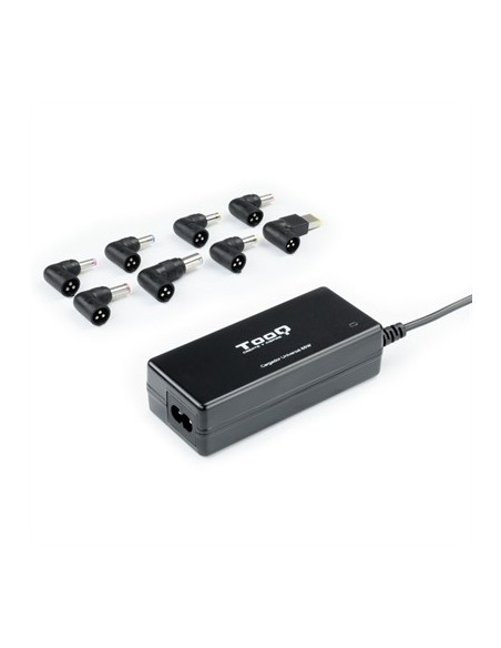 Cargador portatil universal tooq tqlc  65bs02at 65w 1 x usb 8c negro