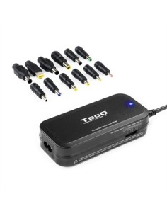 Cargador portatil universal tooq tqlc  90bs02m 90w 1 x usb 12c negro