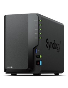 Servidor nas synology disk station ds225 2gb 2 bahias gigabit ethernet
