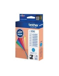 Cartucho tinta brother lc223cbp cian 550 paginas dcp4120dw  mfcj4420dw  mfcj4620dw  mfcj5320dw