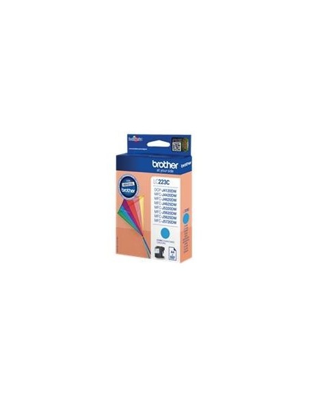 Cartucho tinta brother lc223cbp cian 550 paginas dcp4120dw  mfcj4420dw  mfcj4620dw  mfcj5320dw